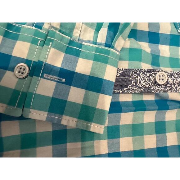 American Rag Plaid Button-Up Shirt Long Sleeve Casual Mens Small - Picture 3 of 4
